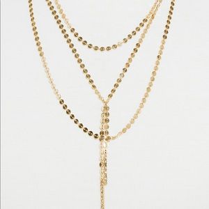 BaubleBar Amber Layered Necklace